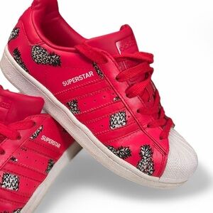 Adidas The FARM Company x Superstar Pineapples - Women’s Size 6.5, Unique Design